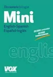 DICCIONARIO MINI ENGLISH-SPANISH, ESPAÑOL-INGLÉS